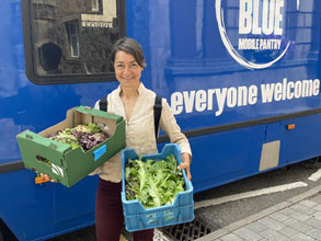 Fresh produce for Big Blue